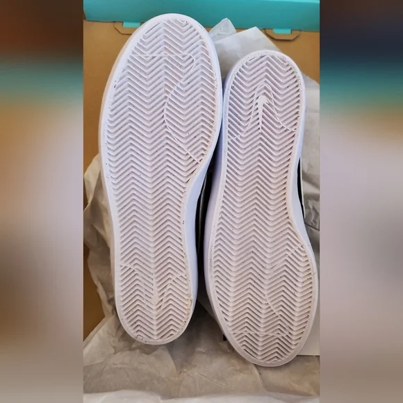 Nike SB Heritage VULC Classic Black & White Skater Street Shoe Sneakers NIB - Picture 7 of 11